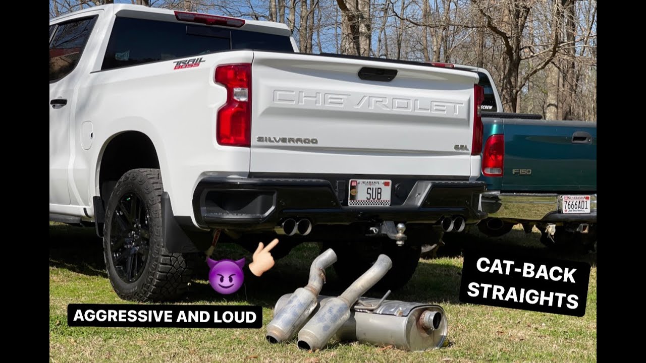 Quad tip exhaust on the trail boss!