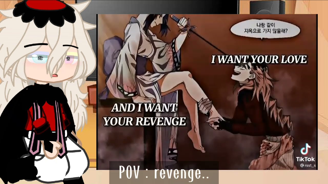 Douma reacts to his ships || demon slayer || 1/? || gacha club || ☯︎☯︎☯︎