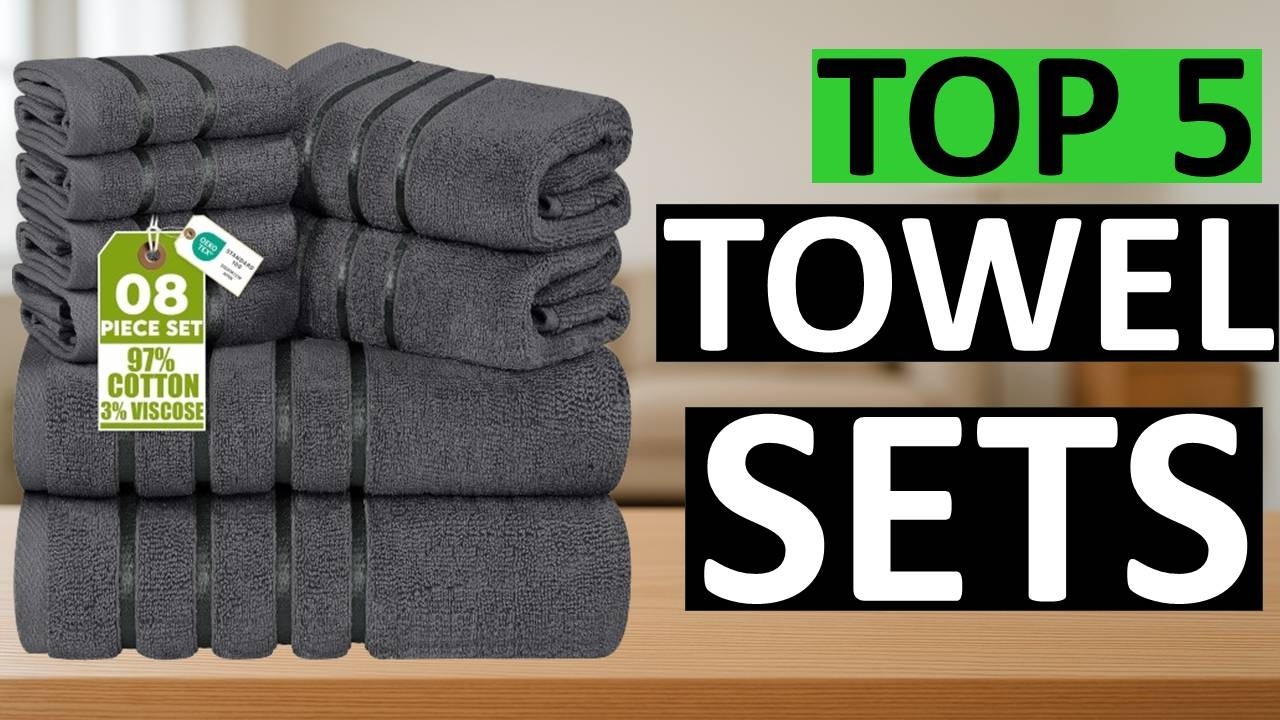 Top 5 Best Towel Sets USA 2026 – Buying Guide for Home & Bathroom (Worth It or Skip)