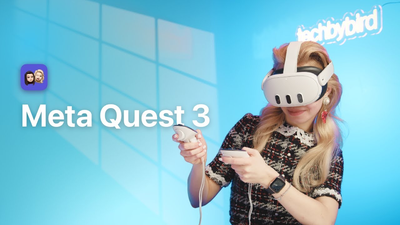 VR, AR шлем Meta Quest 3