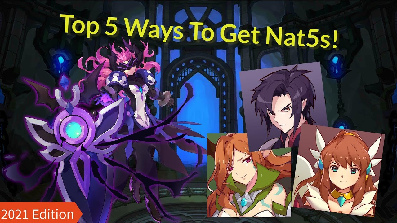 Monster Super League - Top 5 Ways To Get Nat5s!