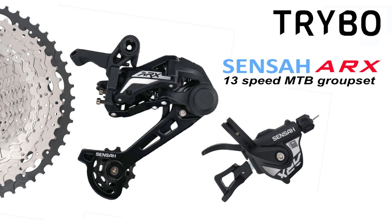 Sensah ARX - 13 speed MTB groupset.