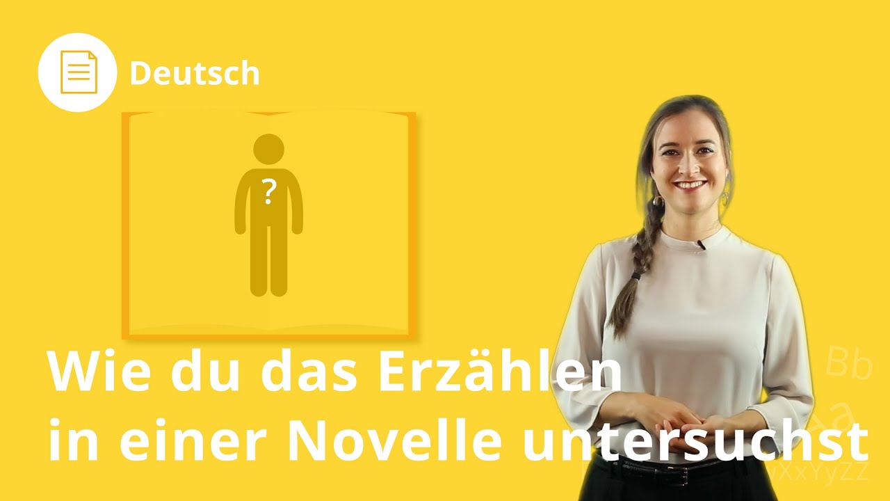 Erz&auml;hler in der Novelle: worauf kommt es an? - Deutsch | Duden Learnattack