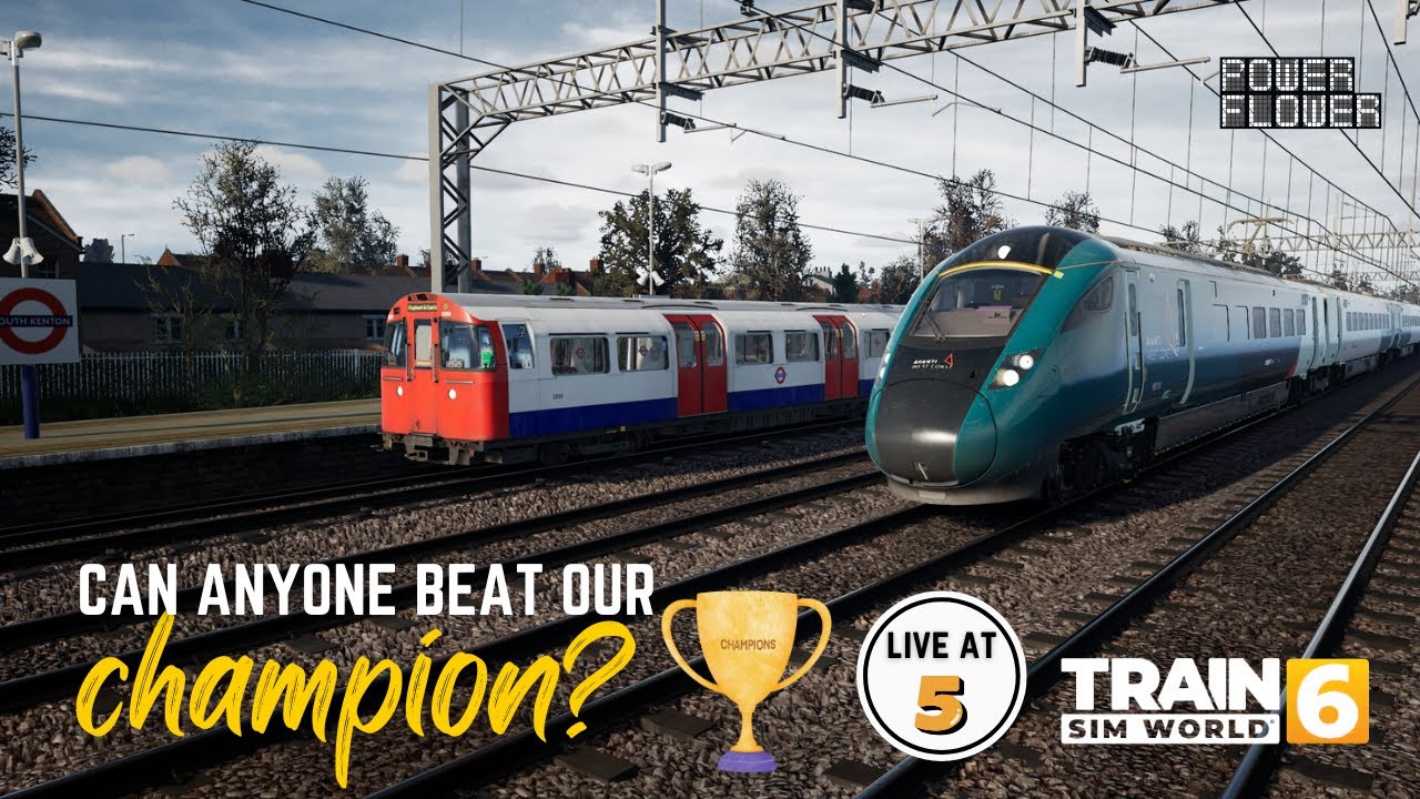 TRAIN SIM WORLD 6 | TSW6 | LIVE | CAN ANYONE BEAT OUR CHAMPION?| #tsw6 #trainsimulator
