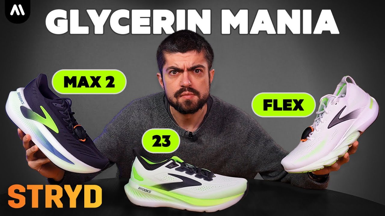 STRYD comparison | Brooks Glycerin Line up