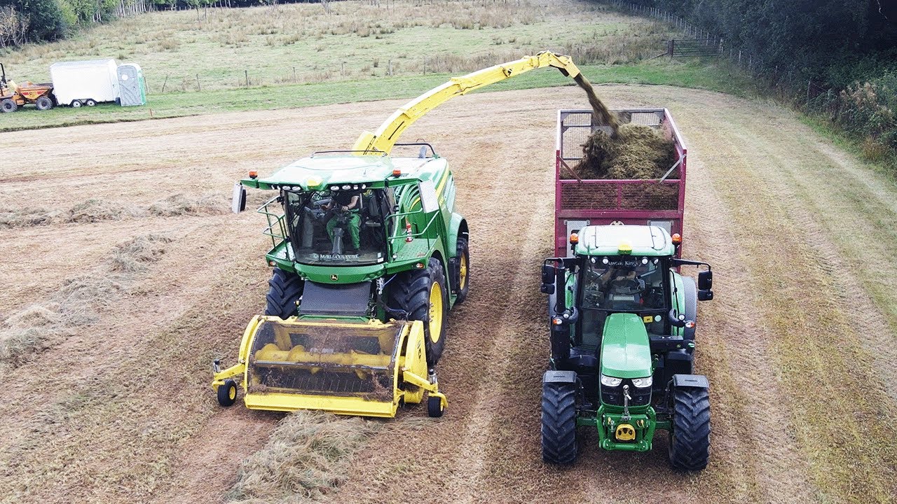 SECOND CUT SILAGE IN A VERY DRY YEAR! 🔥