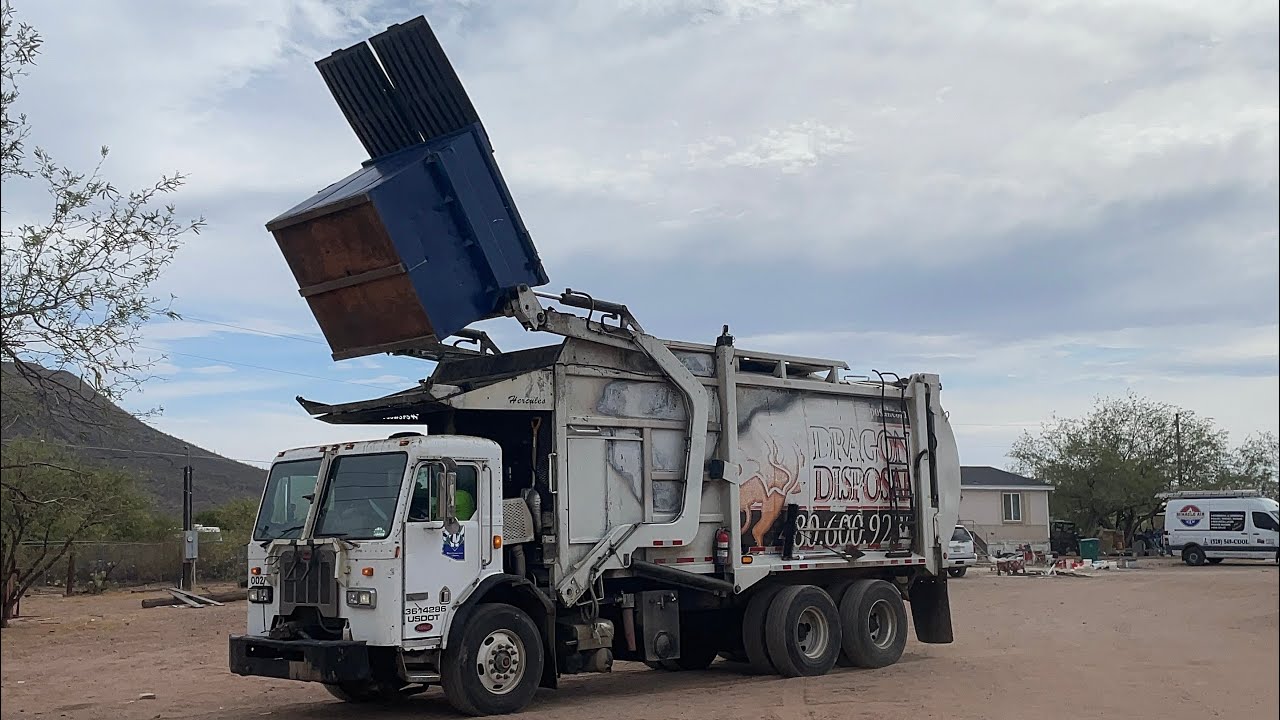 Waste connections of Arizona Tucson yard compilation 