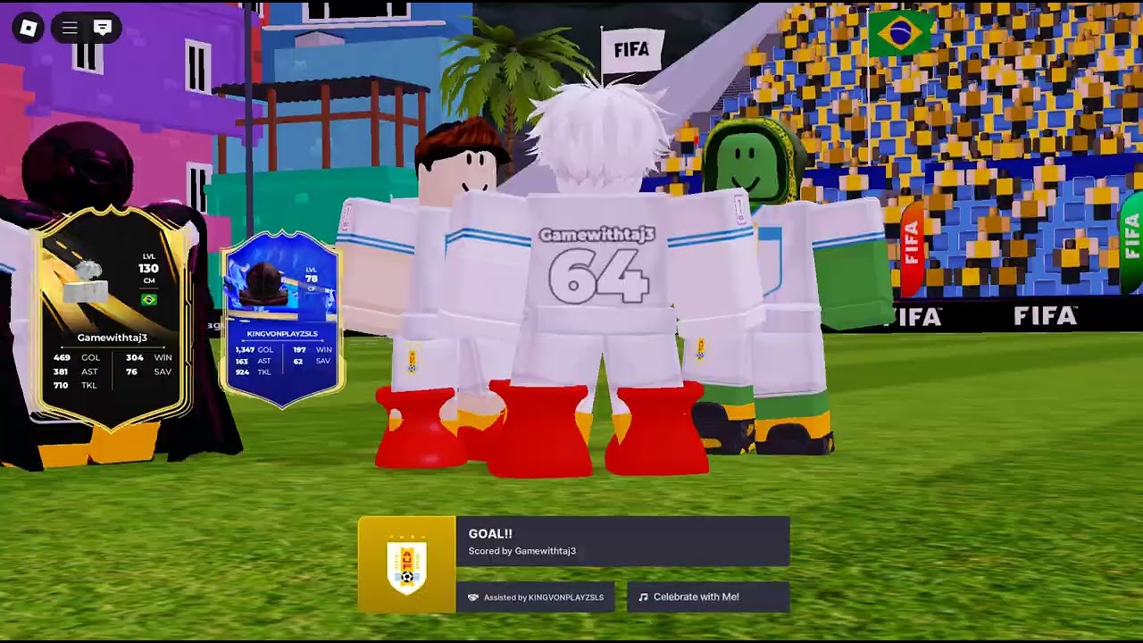 Playing Roblox 