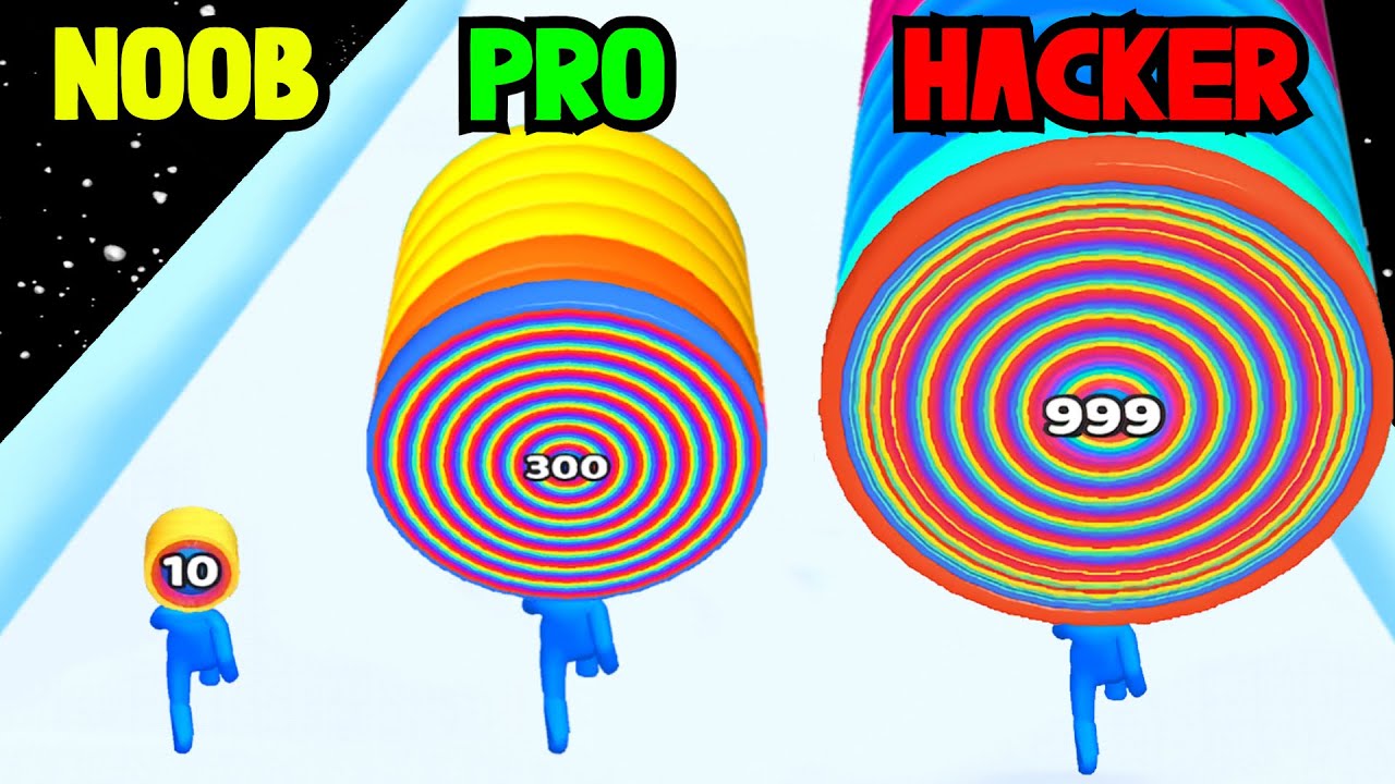 NOOB vs PRO vs HACKER in LAYER MAN