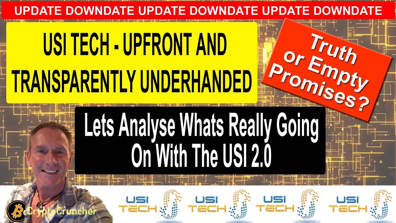 USI Tech - Upfront and Transparently Underhanded