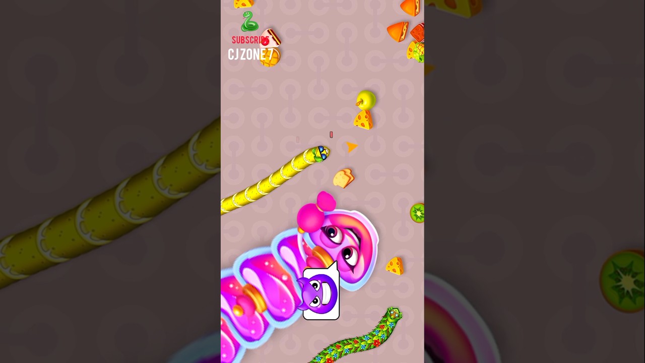 Wormate.io game / Worms zone #wormszone #wormateio #snakegame #snake #shortsfeed #games #Trending