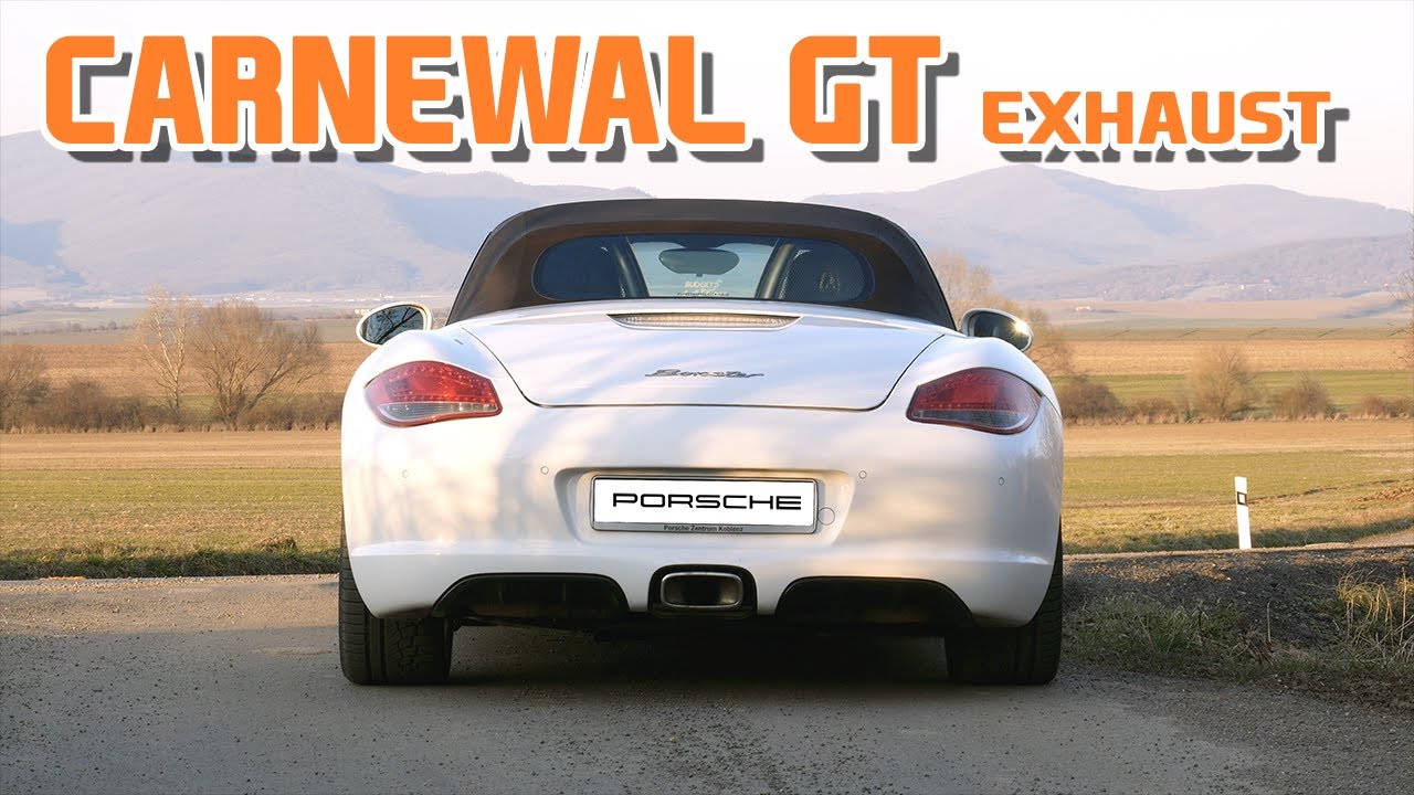 Porsche 987.2 Carnewal GT vs OEM Exhaust
