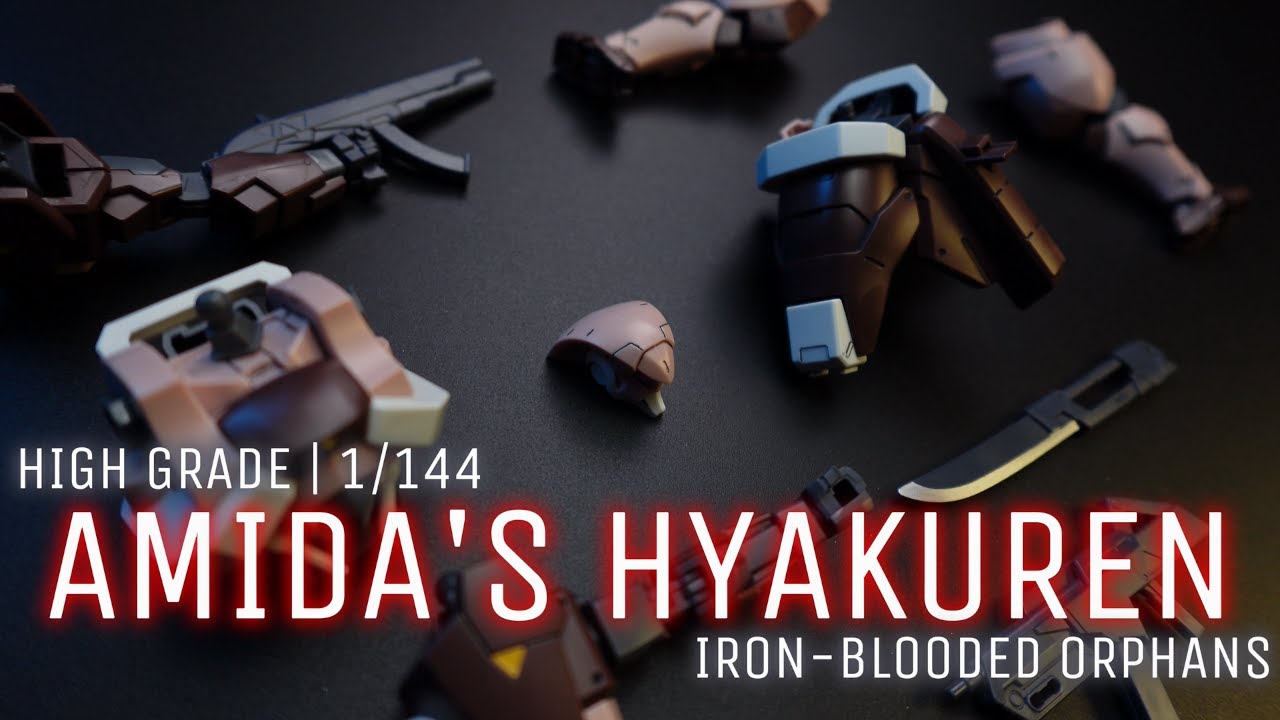 HG Hyakuren Amida Custom | Gundam Iron Blooded Orphans | Speed Build | Model Kit | Bandai