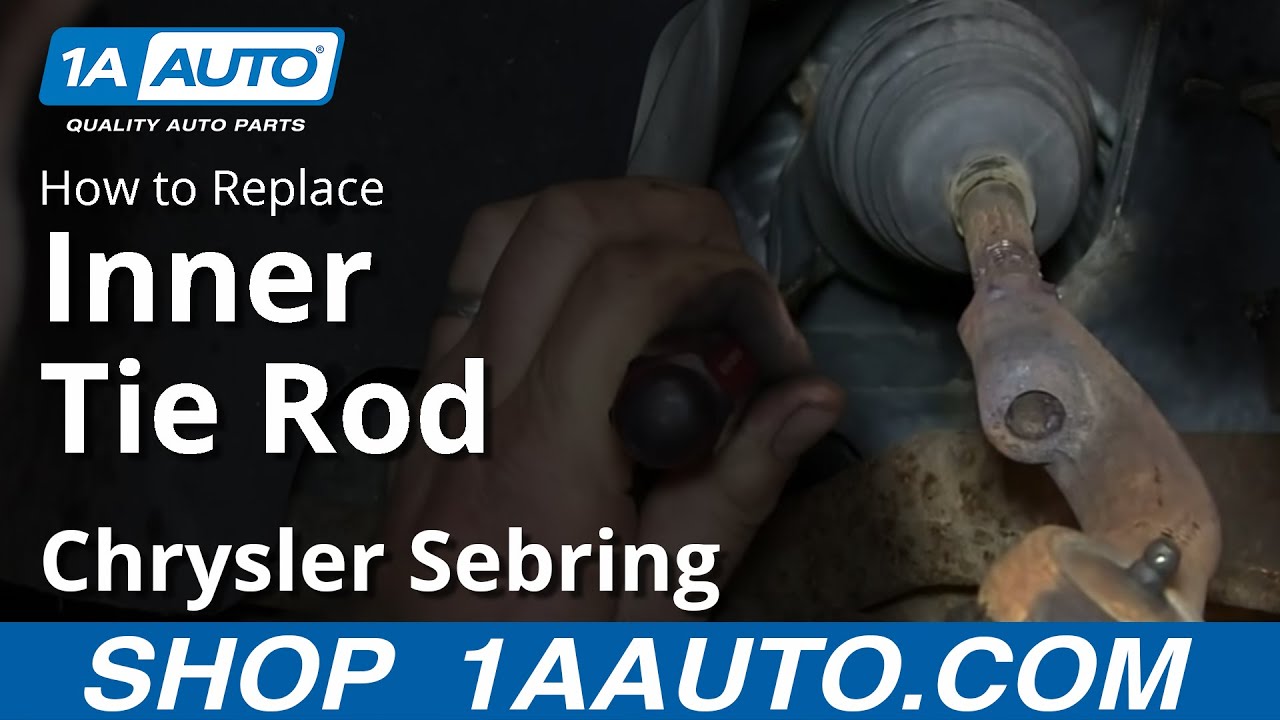 Как заменить внутреннюю рулевую тягу 01-05 Chrysler Sebring