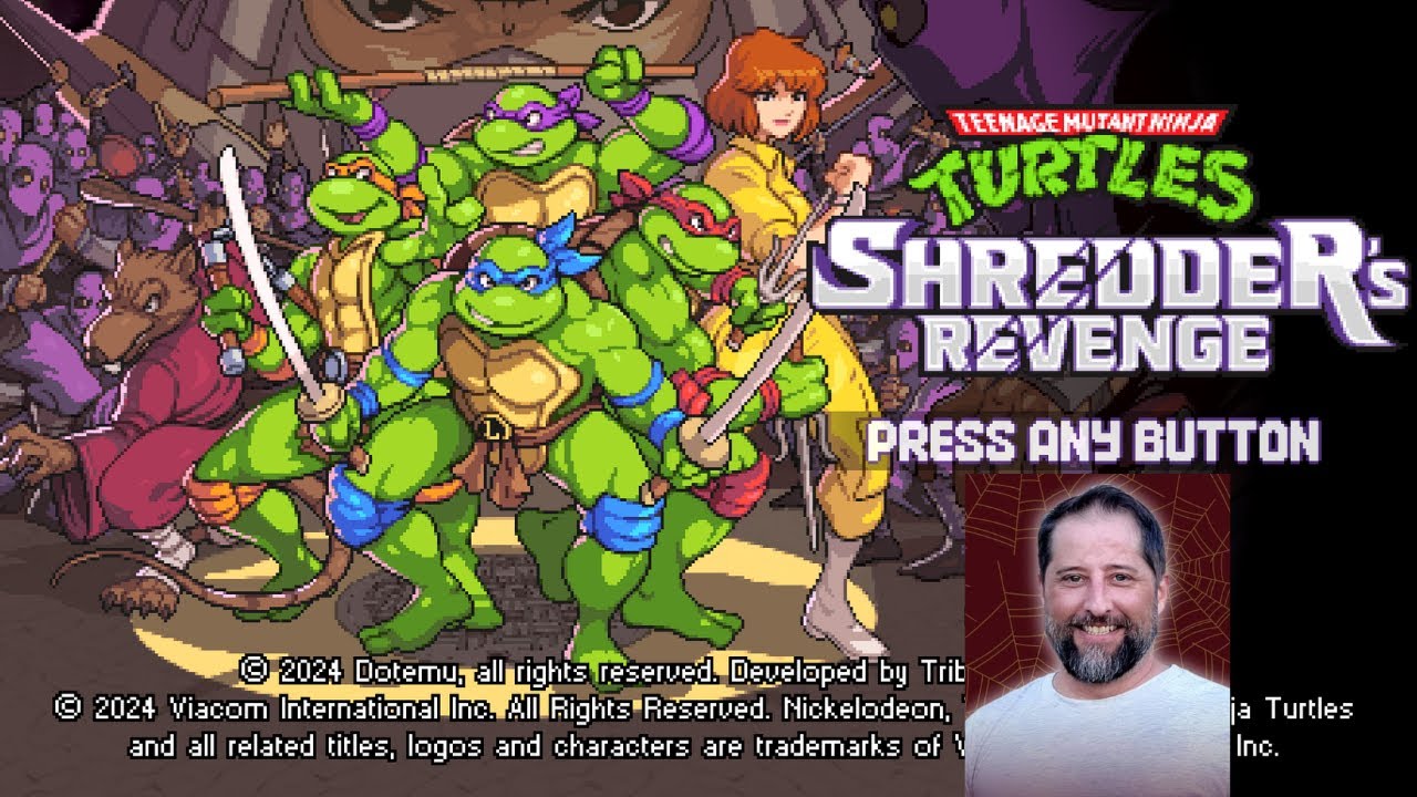 Streaming TMNT: Shredder's Revenge!