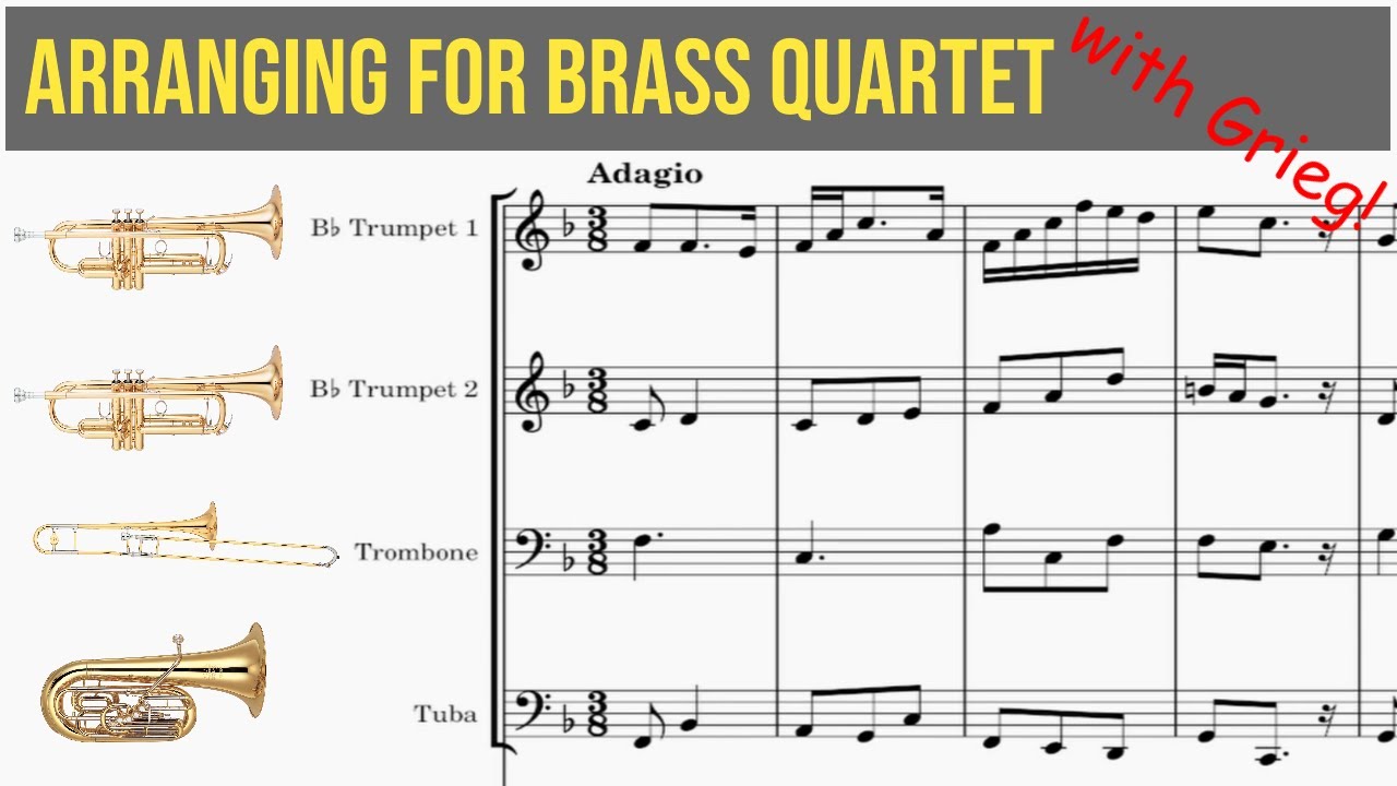 Arranging for Brass Quartet from a String Ensemble