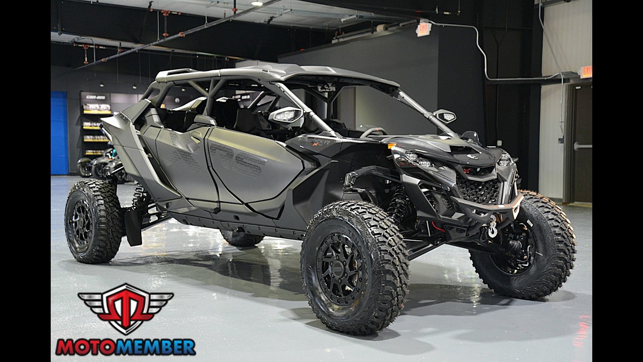 2026 Can-Am Maverick R MAX X RS | Triple Black | Smart-Shox Dominance