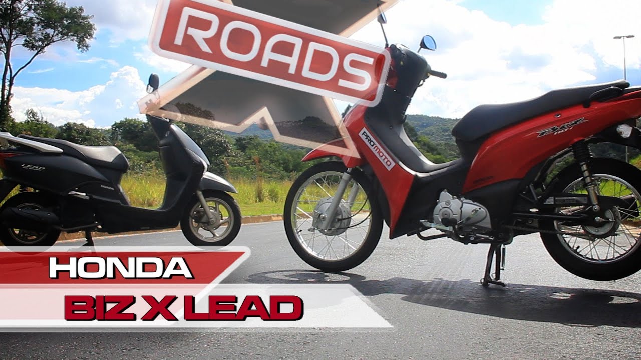 Comparativo HONDA BIZ 110cc X HONDA LEAD