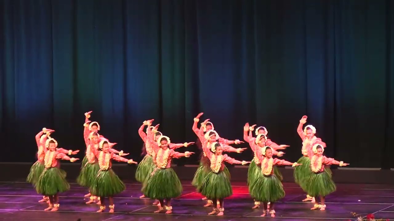 Hālau Nā Mamo o Pu'uanahulu ('Auana)- 2024 Queen Lili'uokalani Keiki Hula Competition