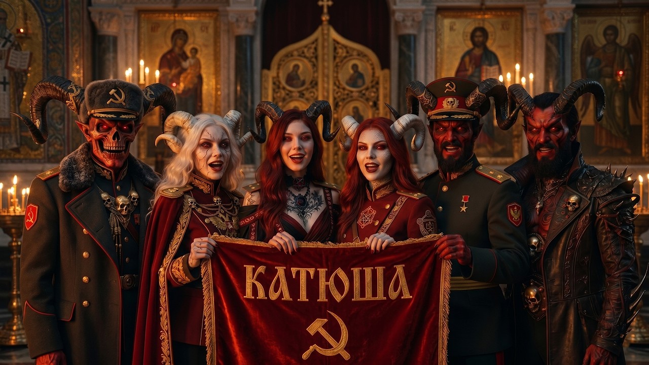 Катюша (Katyusha) - Metal Cover, Duet (Official Music Video)