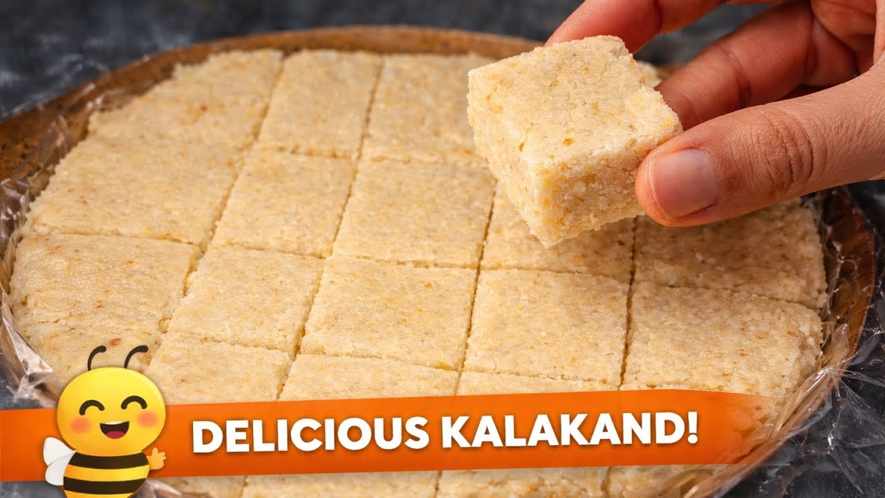 Soft & Creamy Kalakand 😍 | দোকানের মতো পাকা কালাকান | Easy Milk Sweet Recipe