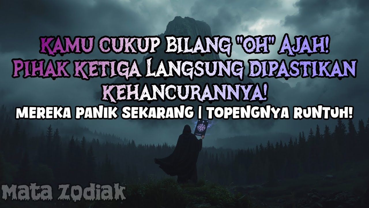 Satu Kata Ini Bikin Semuanya Berbalik & Hancurnya Pihak Ketiga - Timeless Tarot Reading