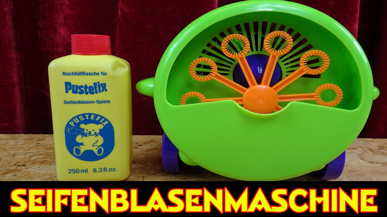 INFACTORY SEIFENBLASENMASCHINE - ...macht jede Menge Seifenblasen :-)