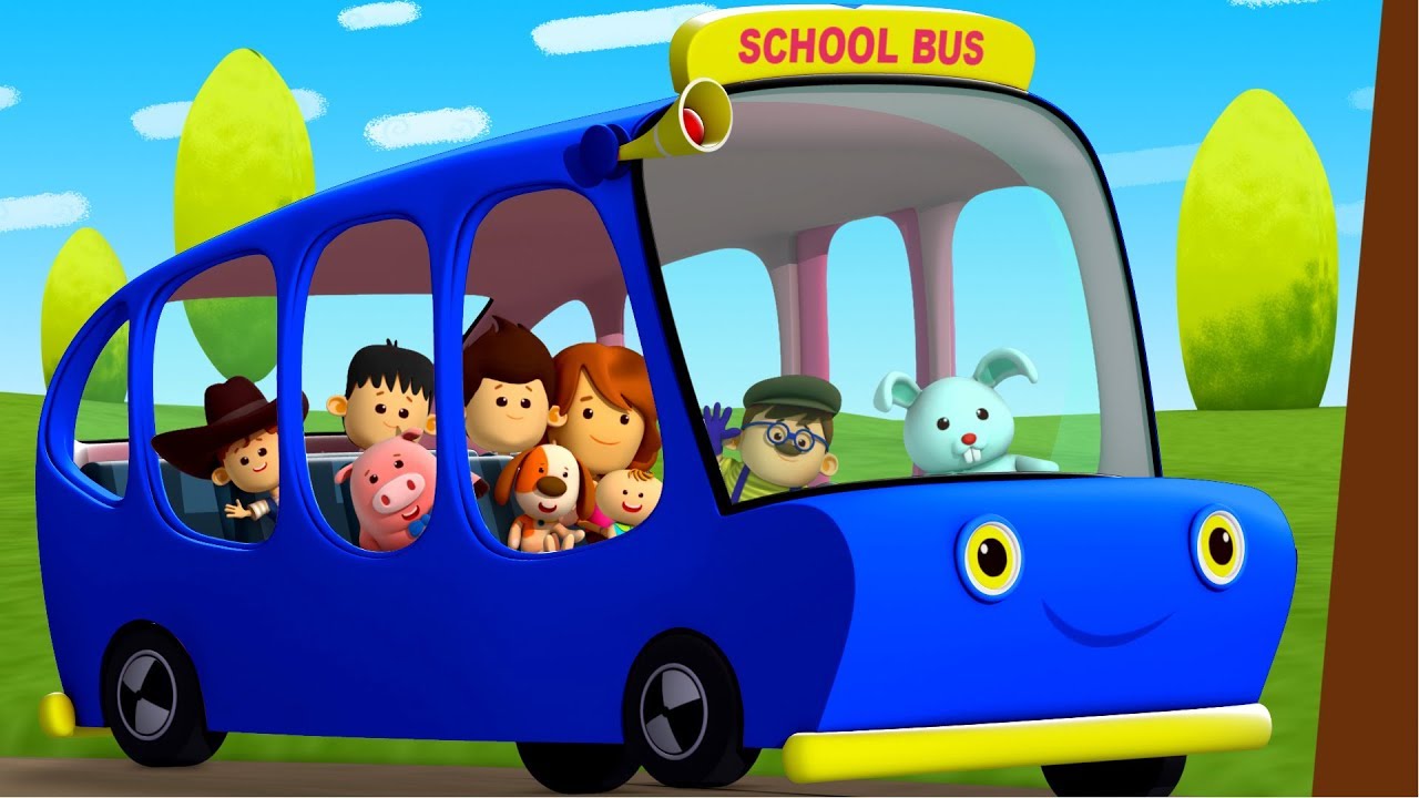 Wheels On The Bus | Nursery Rhymes | Baby Songs For Children | Kids Rhyme By Little Eddie