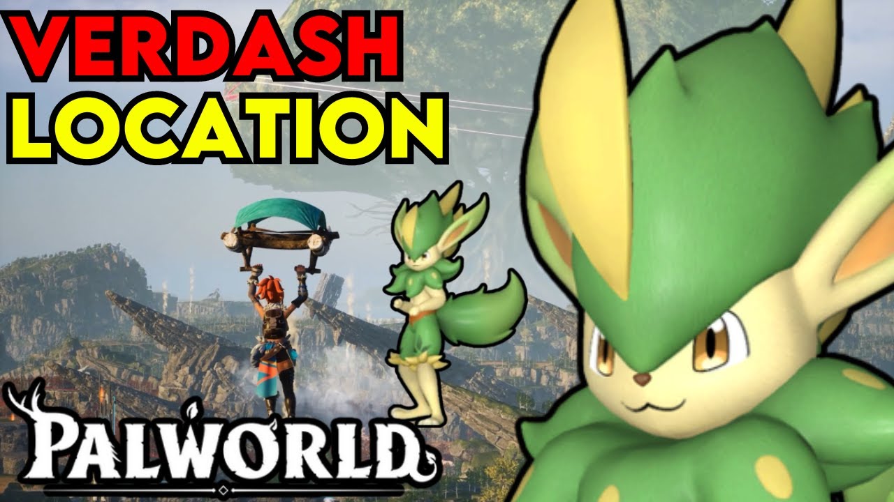 Palworld Verdash Location + How to Catch it
