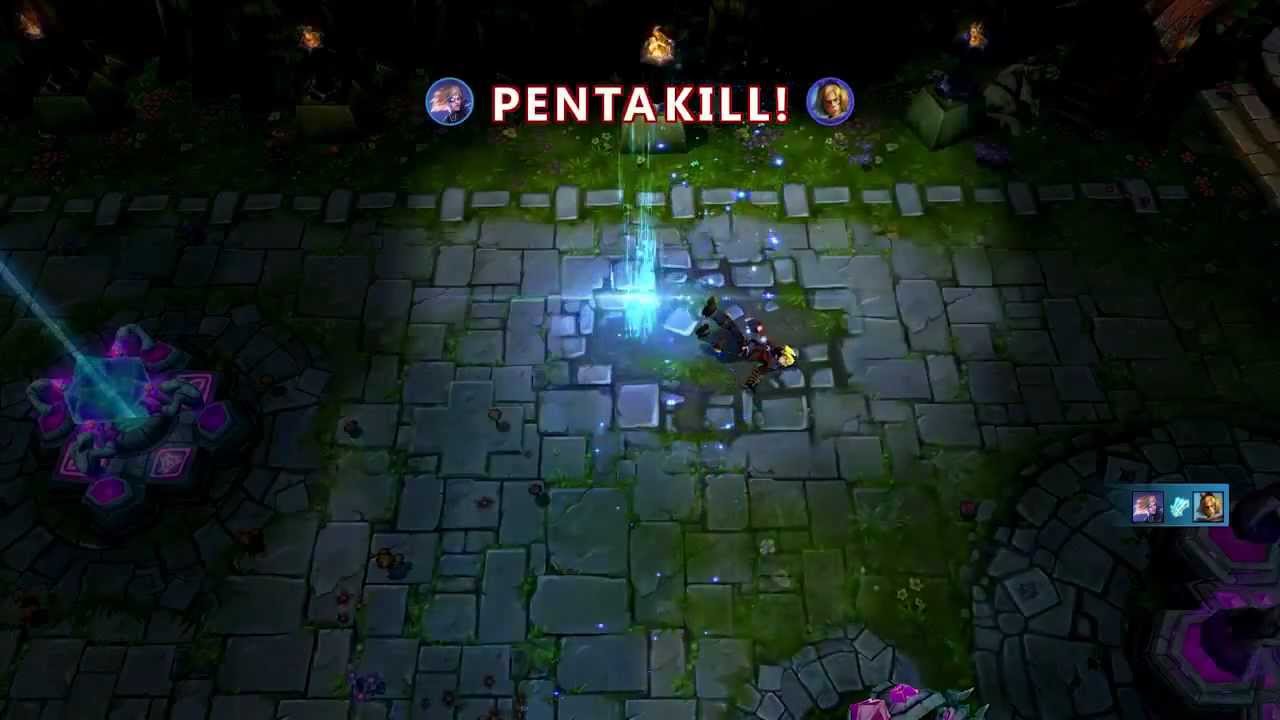Pulsefire Ezreal Ultimate - Penta kill [720 p] HD