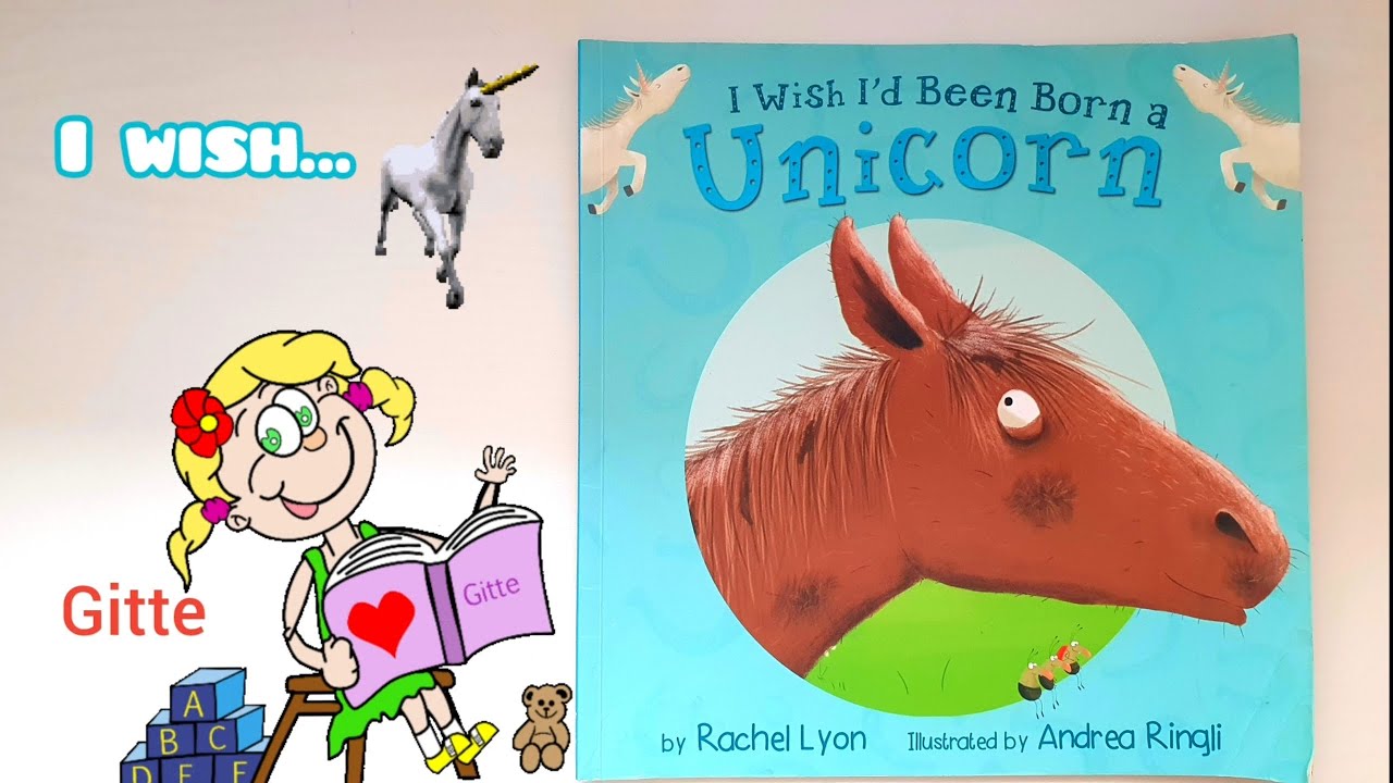 I wish I'd Been Born a Unicorn Book | A Read Aloud Story for kids #storytimewithgitte