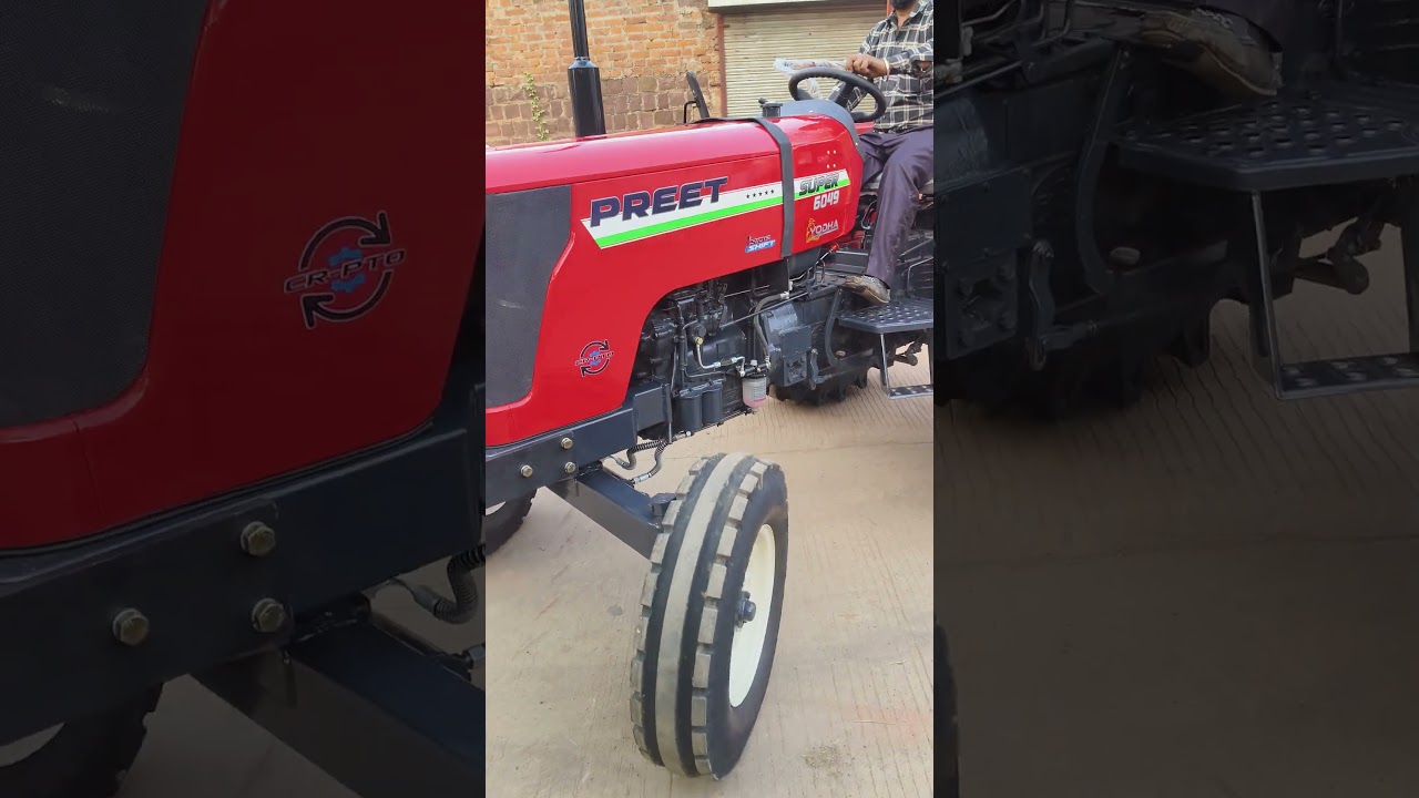 Preet 6049 yodha #rahuldhakadji #automobile #preet #tractor