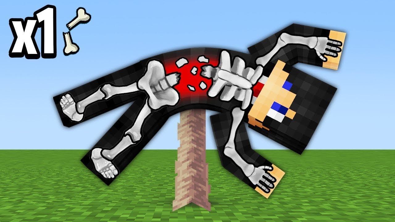 Minecraft, But My Bones Break...