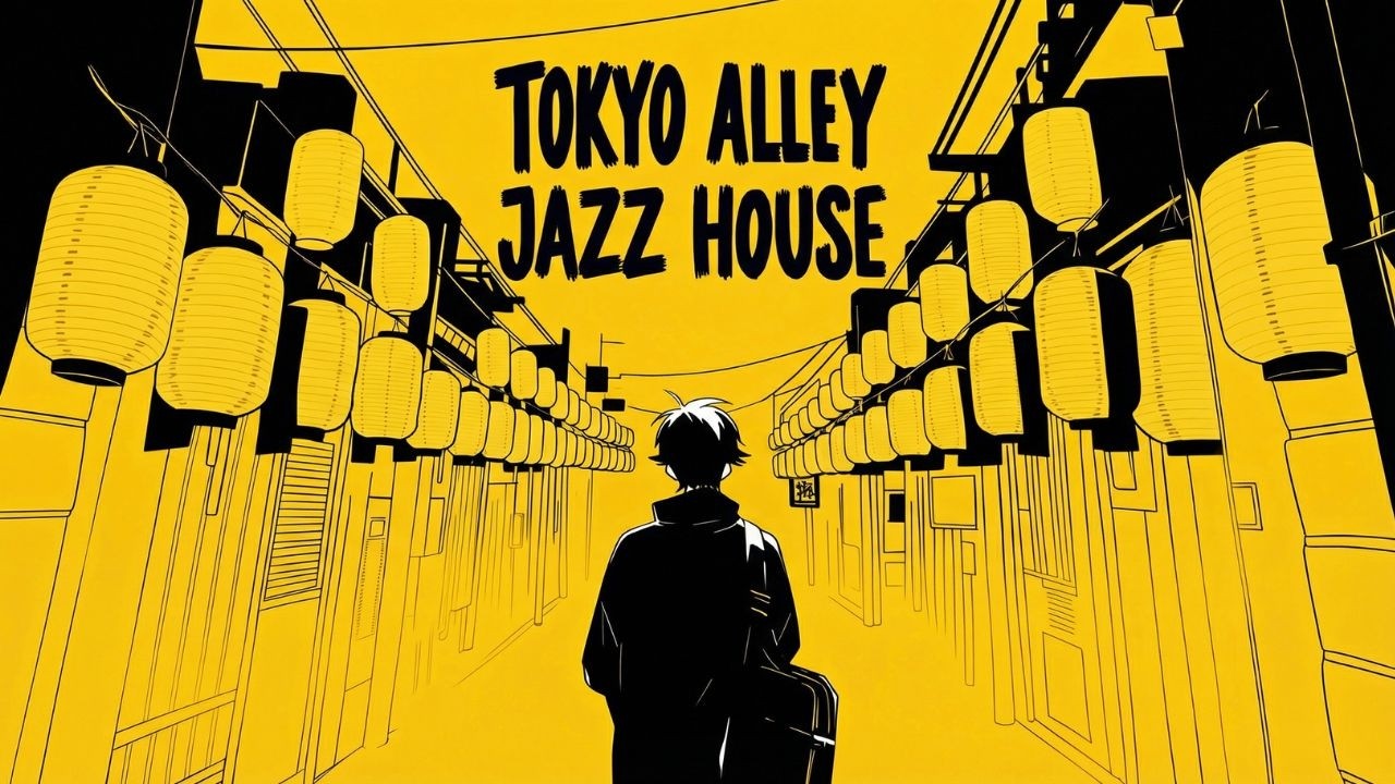 Jazz House Mix  | TOKYO ALLEY : Elegant Night Grooves & Chill (Inspired by BOLDEN, berlioz)