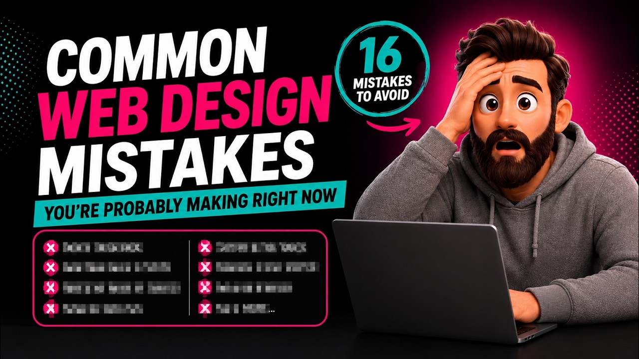 Common Web Design Mistakes You're Probably Making Right Now