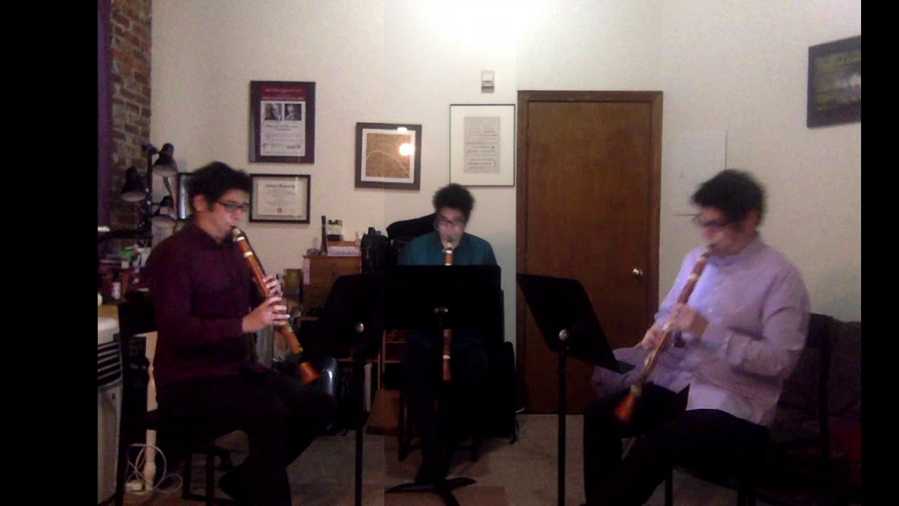 Gheradeschi Clarinet Trio no. 5 Clarinet Trio in Quarantine