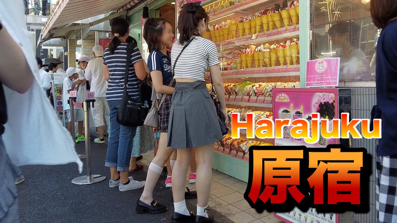 【４Ｋ60】walk in Harajuku【原宿をお散歩】2023年7月30日