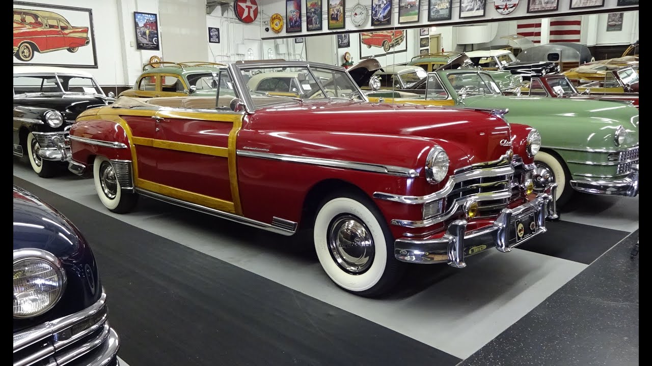 1949 Chrysler Town & Country Woodie Convertible @ The Klairmont on My Car Story with Lou Costabile