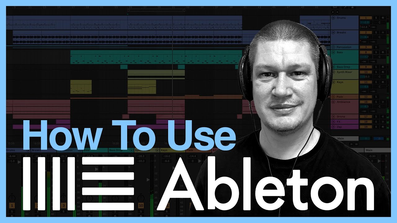 How To Make Your First Beat In Ableton Live!