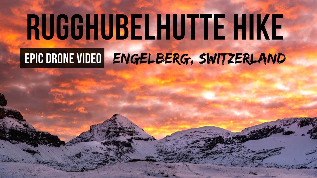 RUGGHUBELHUTTE HIKE IN SWITZERLAND: EPIC DRONE VIDEO