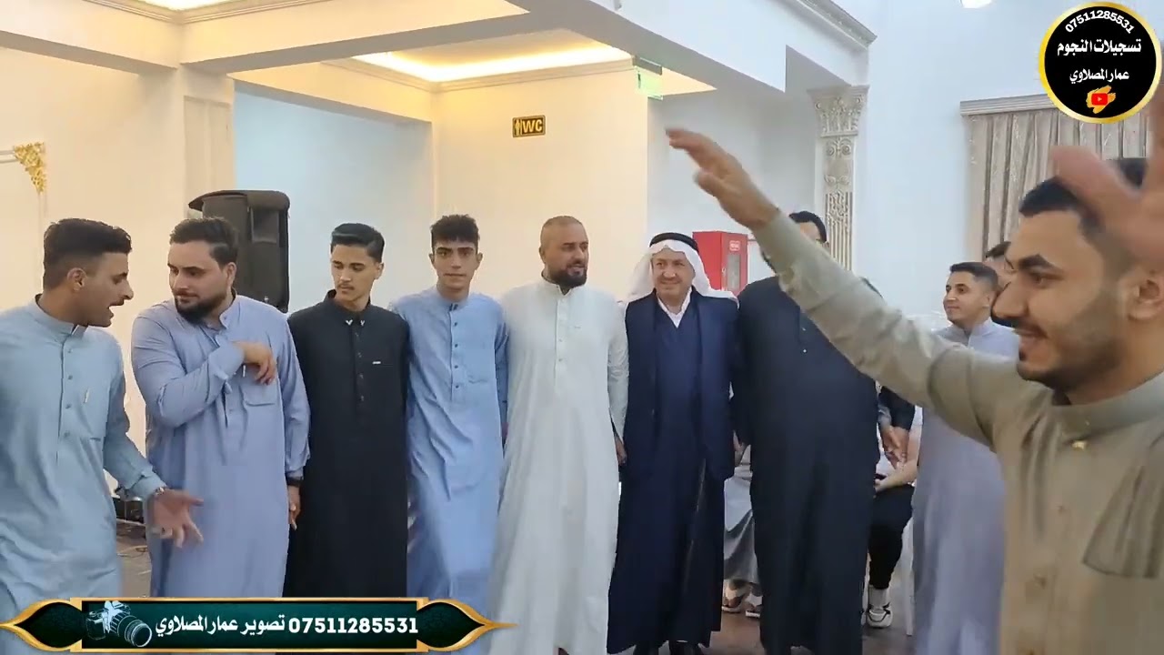 الفنان ياسر الخابوري دبكه المايسترو نجم ابو زهره تصوير عمارالمصلاوي07511285531 