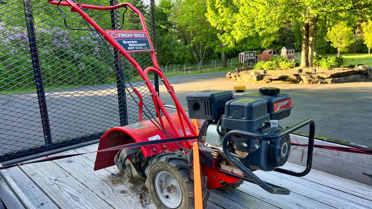 Полное техническое обслуживание культиватора Troy Bilt