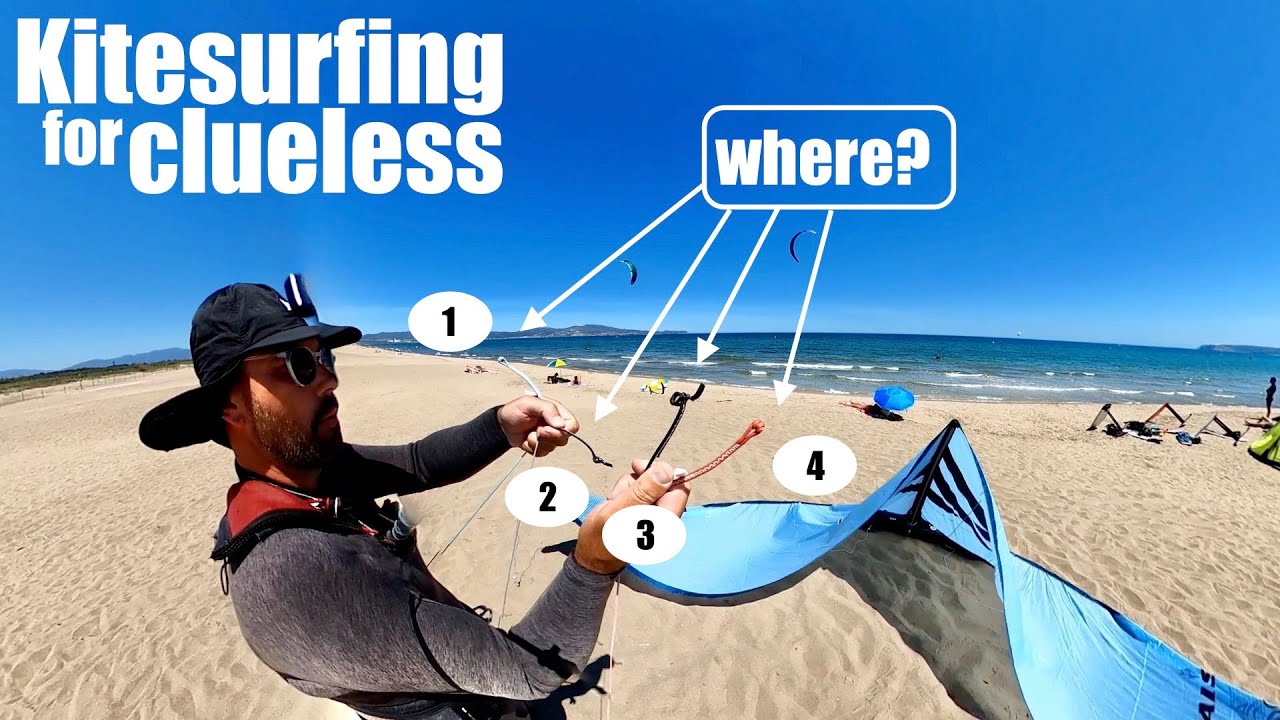 How to setup kitesurfing for clueless