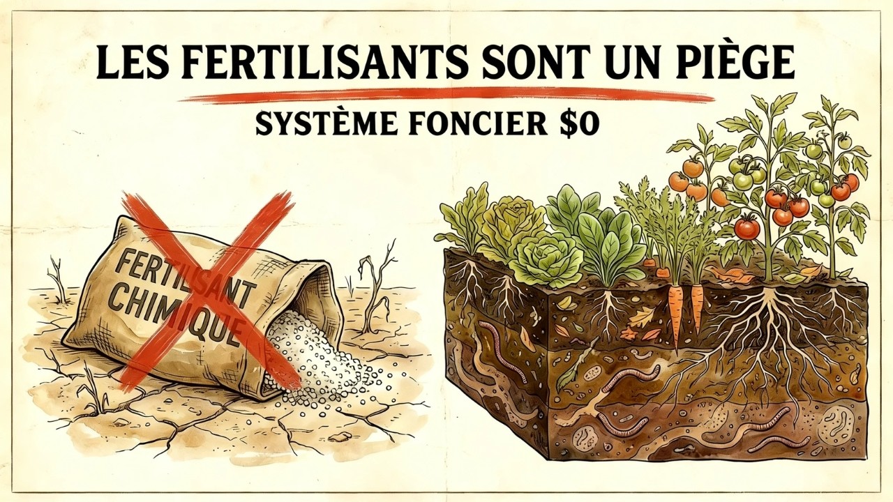 Arrêtez d'acheter de l'engrais : le système de sol à 0 $ qui se nourrit lui-même