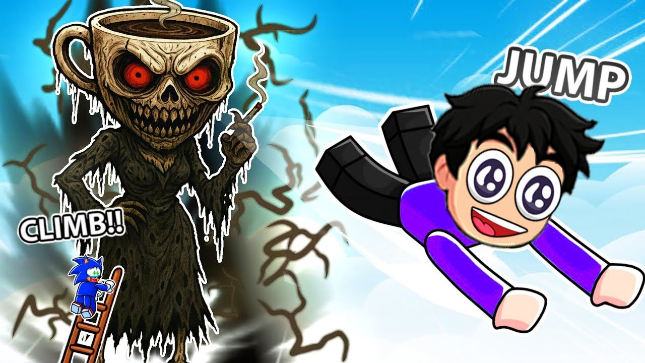 CLIMB THE BIGGEST DARK ESPRESSO SIGNORA TOWER IN ROBLOX !!