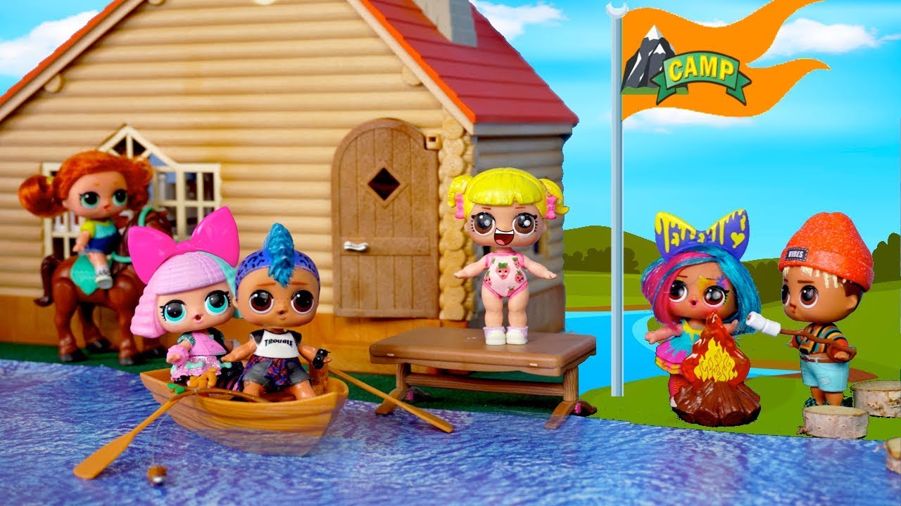 Primer Dia de Campamento de Verano LOL -  La Bebe Goldie Esta Celosa!