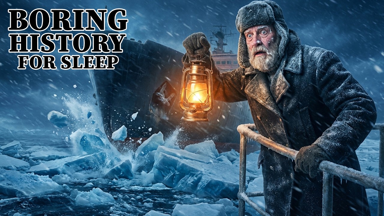 The Icebreaker Captain || Crushing the Arctic Ocean | Boring History For Sleep