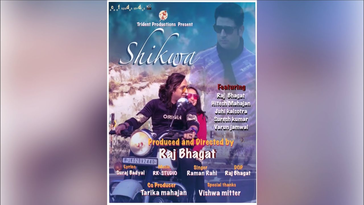 Shikwa (ghazal )Official video | featuring |Raj Bhagat | Hitesh  Mahajan | Juhi kalsotra #jammu