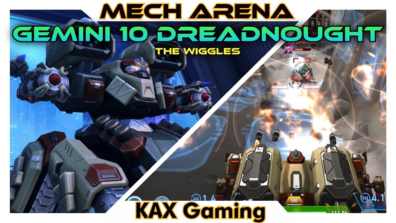 Gemini 10 Dreadnought in CPC | Attacker Only Hangar in CPC💀- Mech Arena