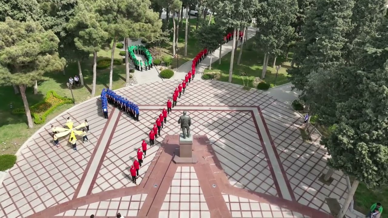 196 nömrəli tam orta məktəbin Ulu Öndər Heydər Əliyevin 100 illiyinə həsr edilmiş tədbiri.